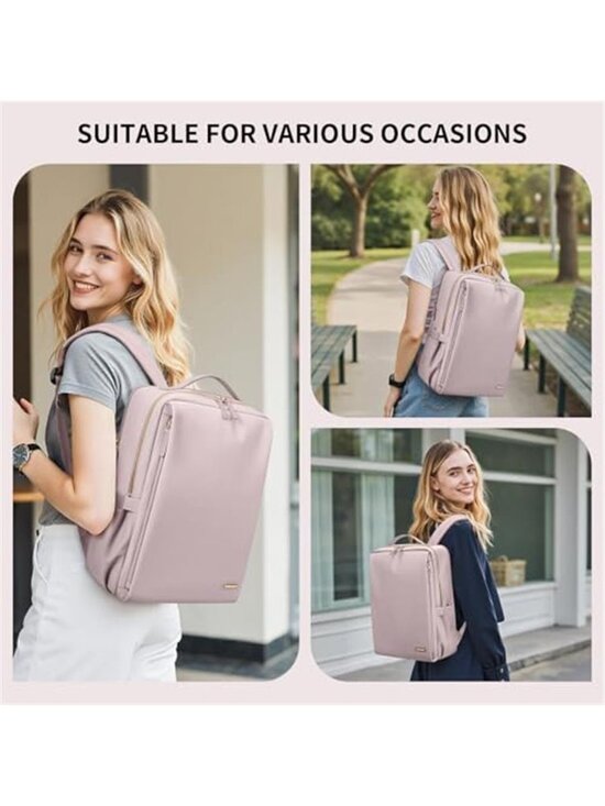 Womens Laptop Backpack Travel School Work Bookbag Water Resistant Daypack 14 in